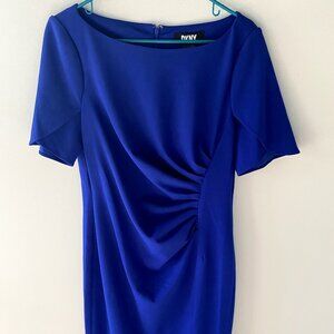NWT DKNY Cobalt Blue Cocktail dress size 12
